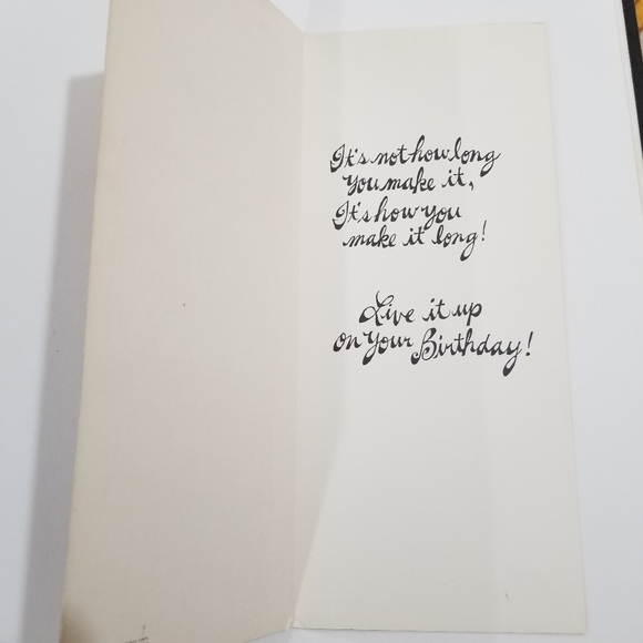 1969 Hi Brows American Greetings Birthday Card - Picture 2 of 8